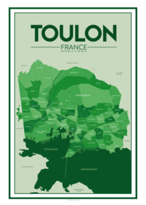 QUARTIERS TOULON Bleu