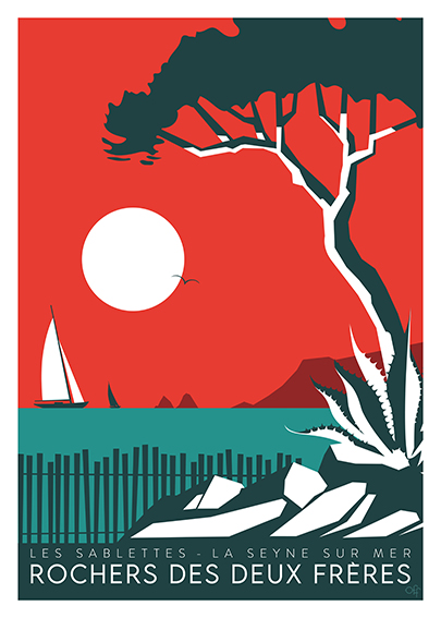 50x70cm G-Lisa Rochers2F