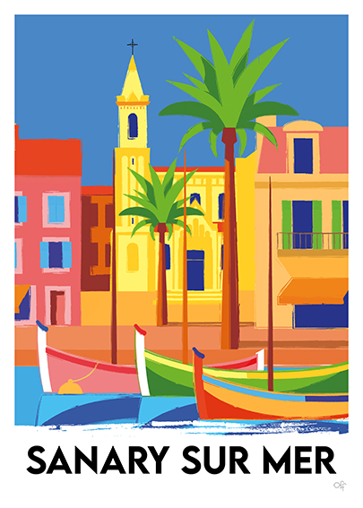 50x70cm G-Lisa Sanary